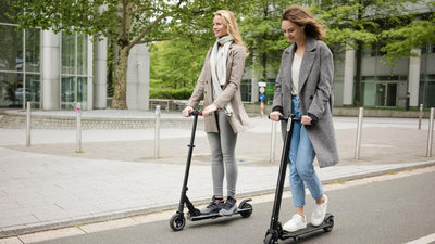 Ride An Electric Scooter to School