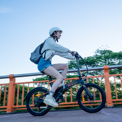 KUKIRIN V2 Faltbares Elektrofahrrad | Herausnehmbarer Akku | 25 km/h Höchstgeschwindigkeit