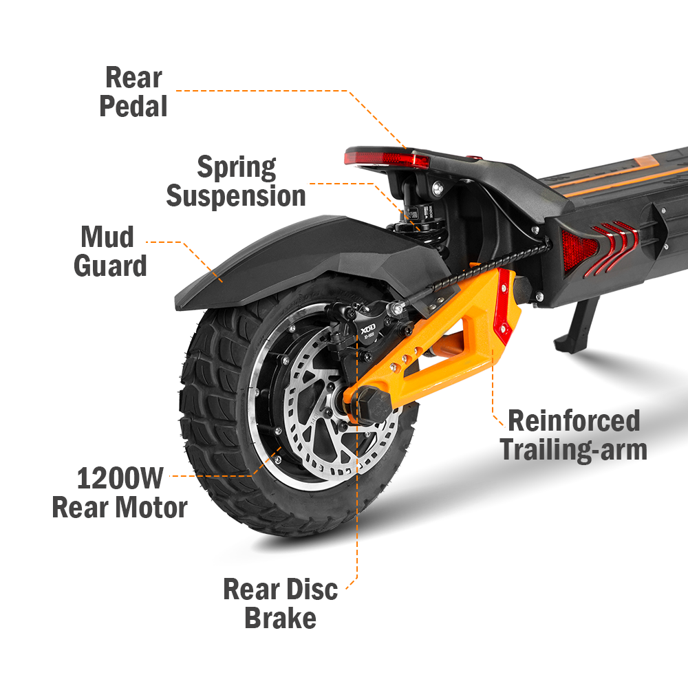 Scooter elettrico KUKIRIN G3 Pro | Dual 1200W motore potente | 65 KM/H Velocità max