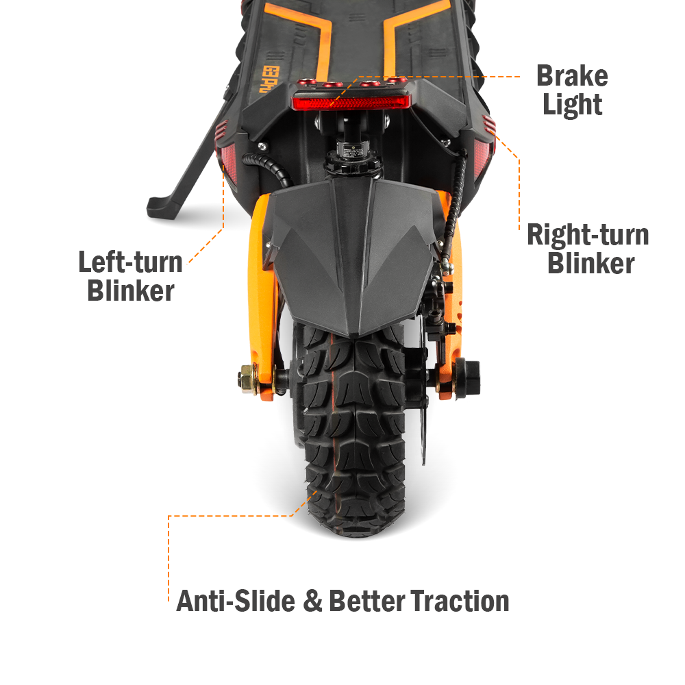 Scooter elettrico KUKIRIN G3 Pro | Dual 1200W motore potente | 65 KM/H Velocità max
