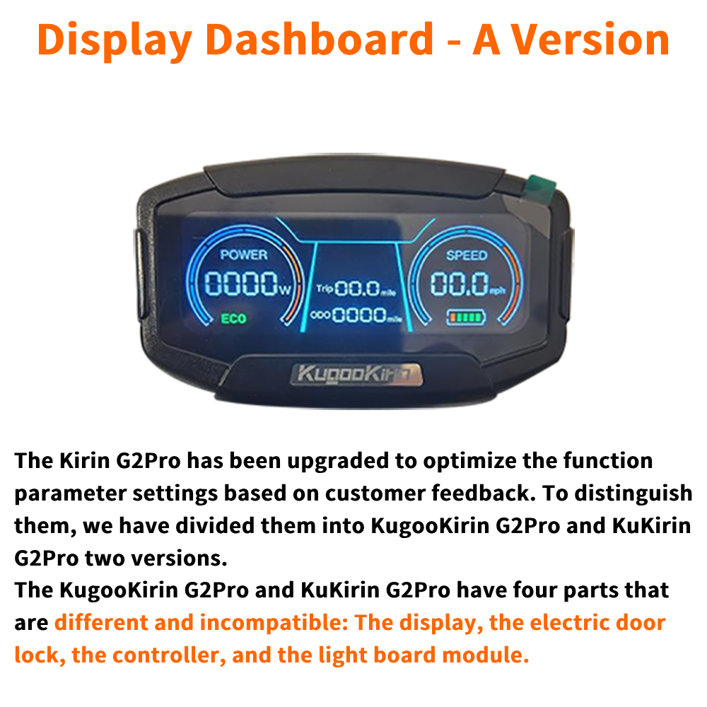 Display-Dashboard für KUKIRIN Elektroroller